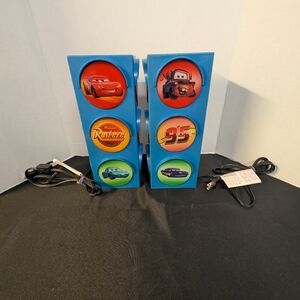 Disney Pixar Cars Lightning McQueen Mater Rusteeze Stop Light Nightlight Light